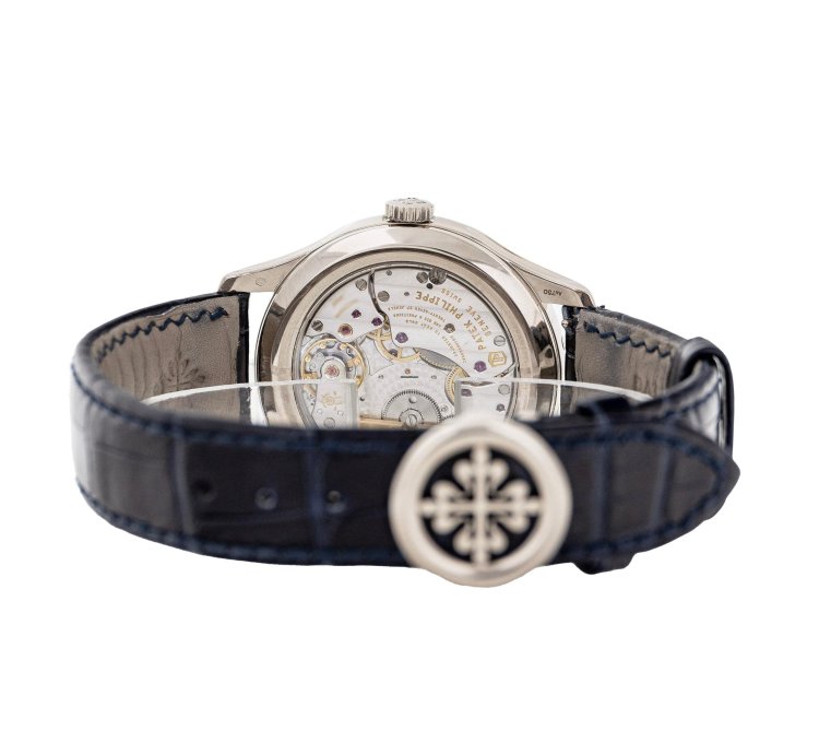 Patek Philippe Perpetual Calendar Grand Complications Perpetual Calendar White Gold Blue Dial 39mm 5327g Full Set