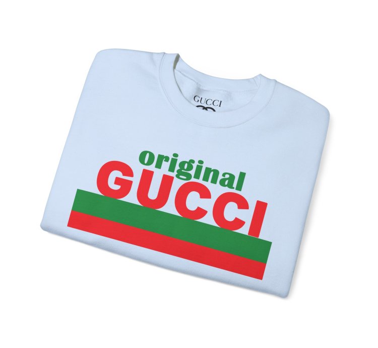 Gucci Light Blue Sweatshirt - Size Usa