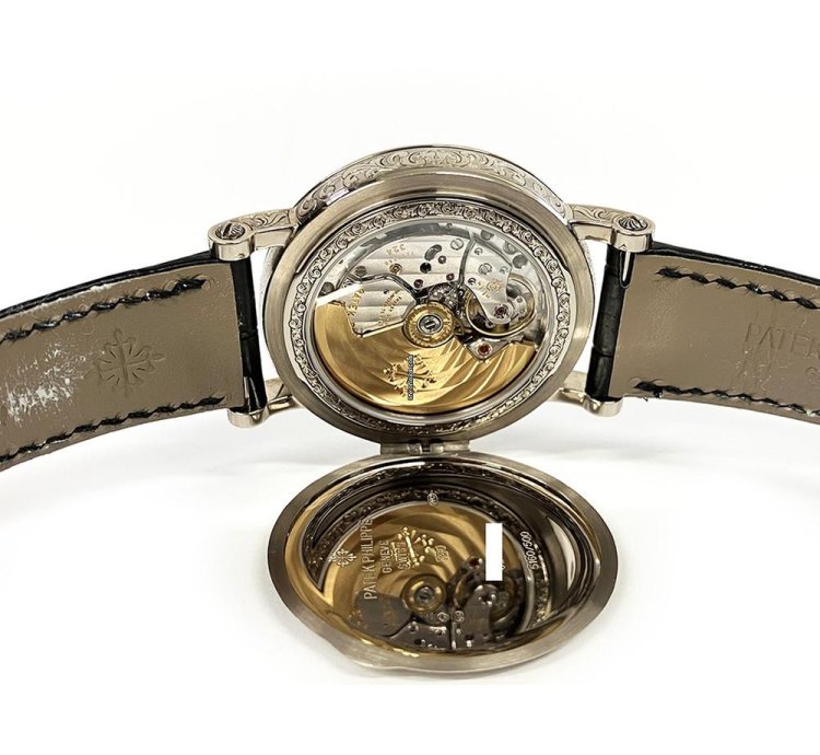 Patek Philippe Perpetual Calendar Grand Complications Perpetual Calendar White Gold White Dial 5160 500g-001
