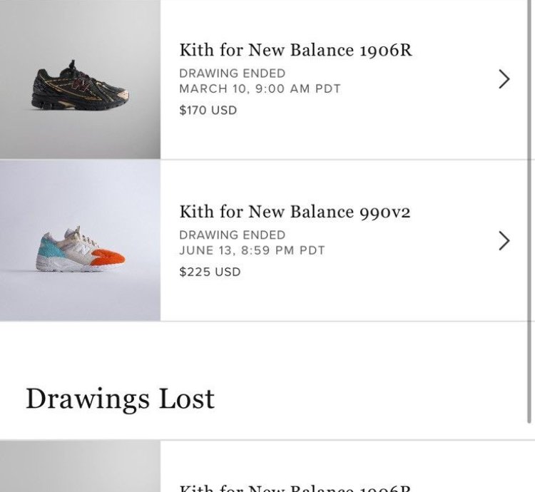 Kith New Balance 1906r Black