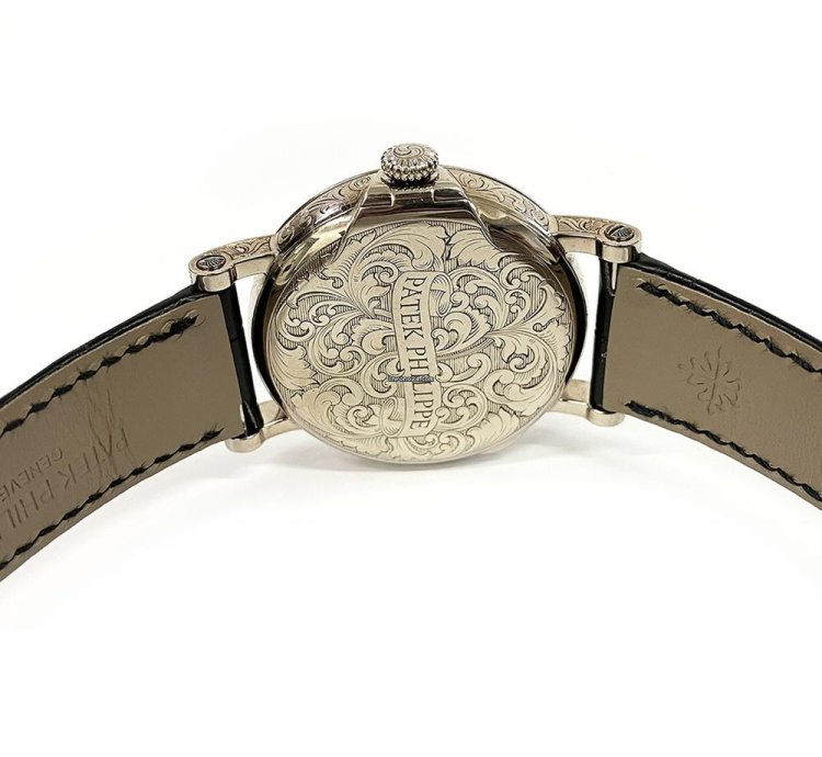 Patek Philippe Perpetual Calendar Grand Complications Perpetual Calendar White Gold White Dial 5160 500g-001