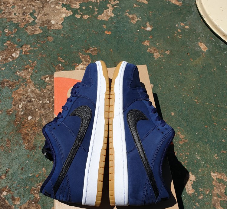 Nike Sb Dunk Low Pro Iso Navy Gum