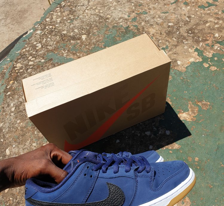Nike Sb Dunk Low Pro Iso Navy Gum