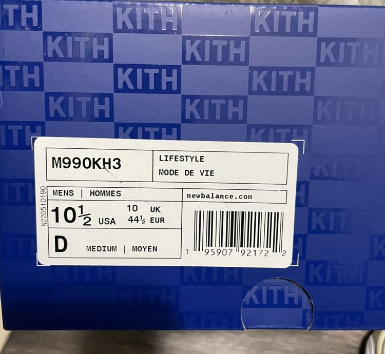 Kith New Balance 990v3 Daytona