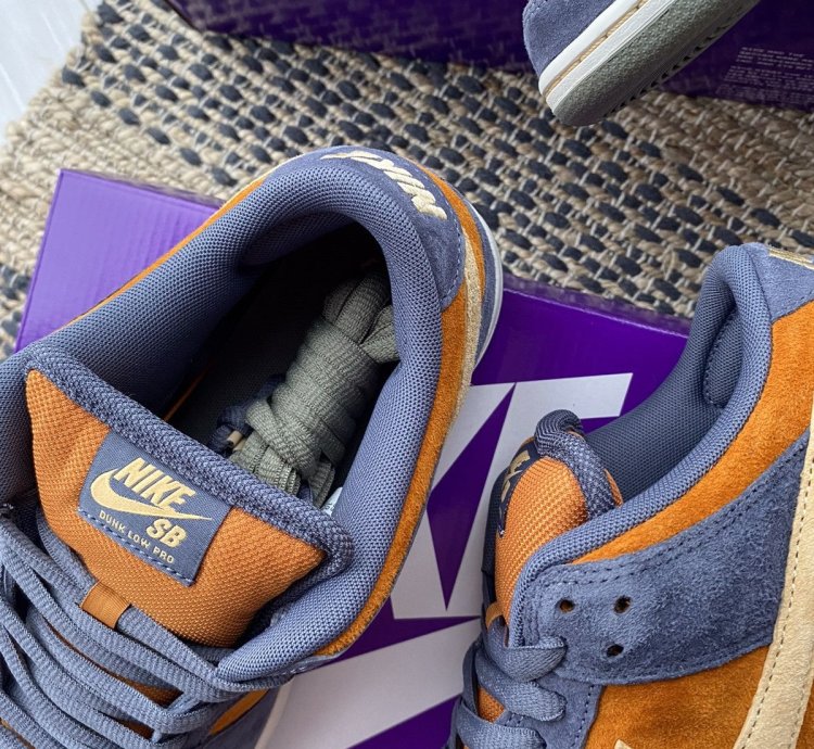 Nike Sb Dunk Low Pro Light Carbon Sk8 Shoes Very Rare New