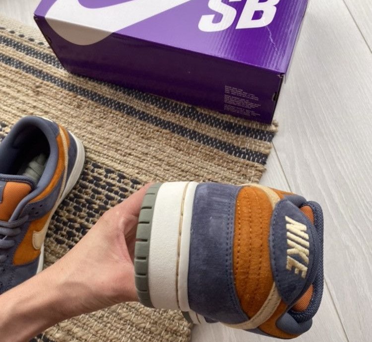 Nike Sb Dunk Low Pro Light Carbon Sk8 Shoes Very Rare New