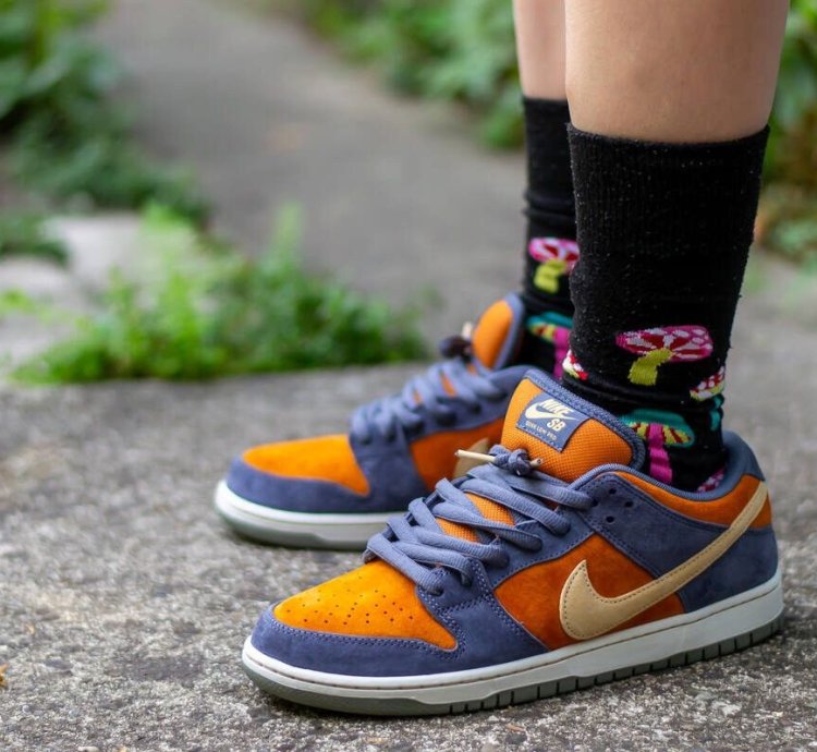 Nike Sb Dunk Low Pro Light Carbon Sk8 Shoes Very Rare New
