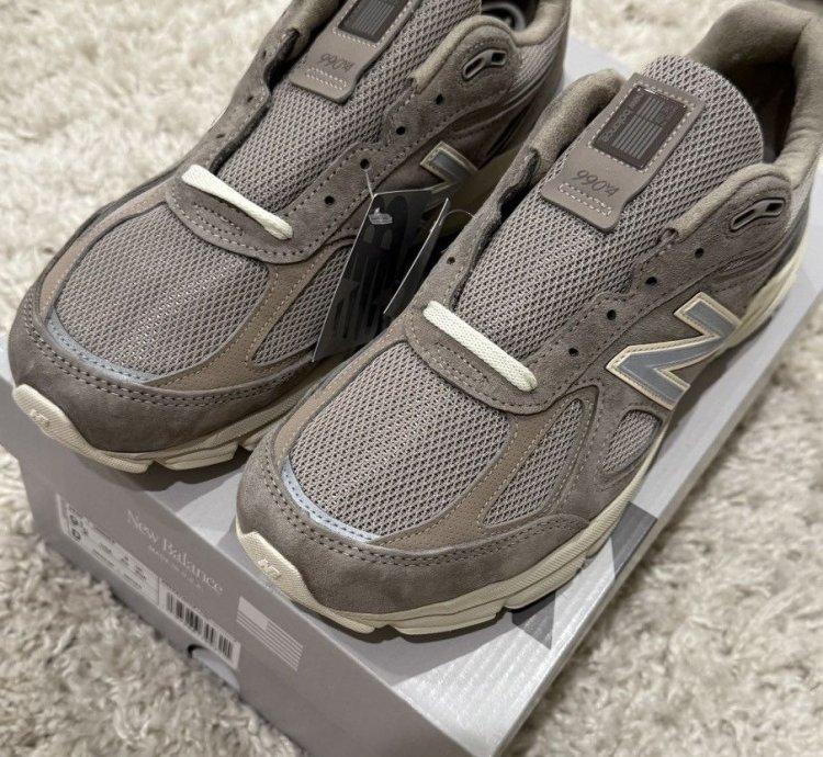 Kith New Balance 990v4 Made In Usa Moonrock 9 5