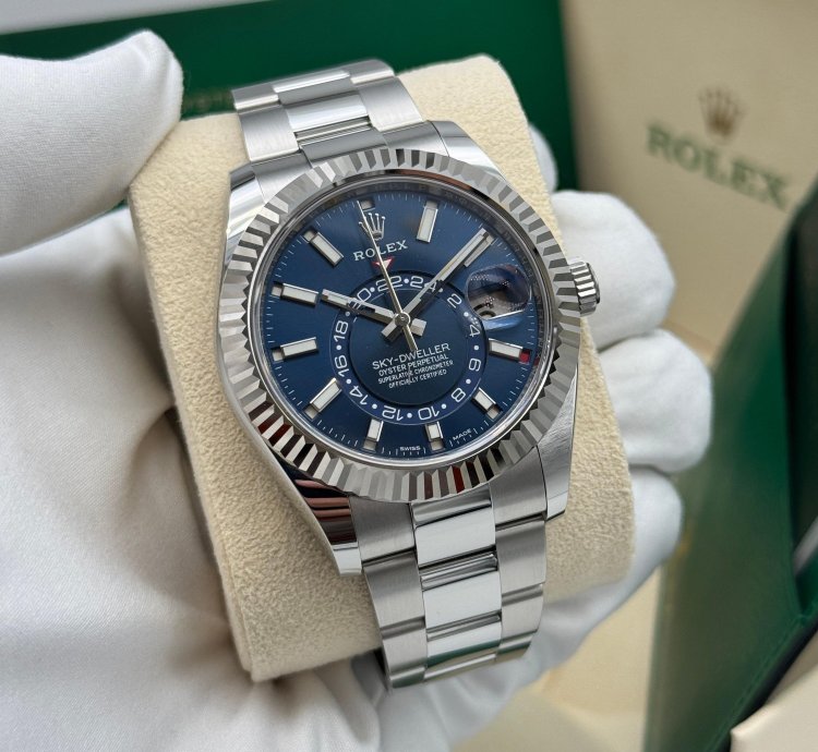 Rolex Sky-dweller Oyster Blau 2025 Neu