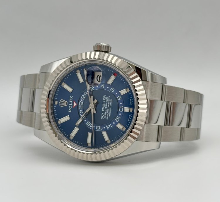 Rolex Sky-dweller Oyster Blau 2025 Neu
