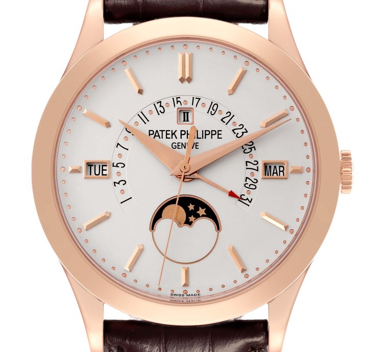 Patek Philippe Perpetual Calendar Grand Complications Rose Gold Mens Watch 5496r Box Papers