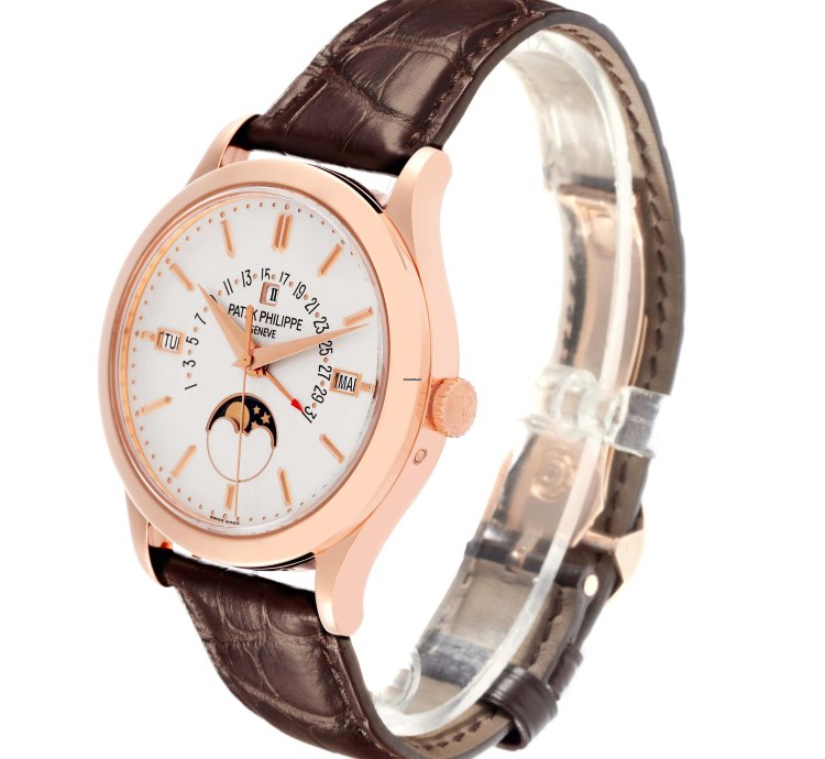 Patek Philippe Perpetual Calendar Grand Complications Rose Gold Mens Watch 5496r Box Papers