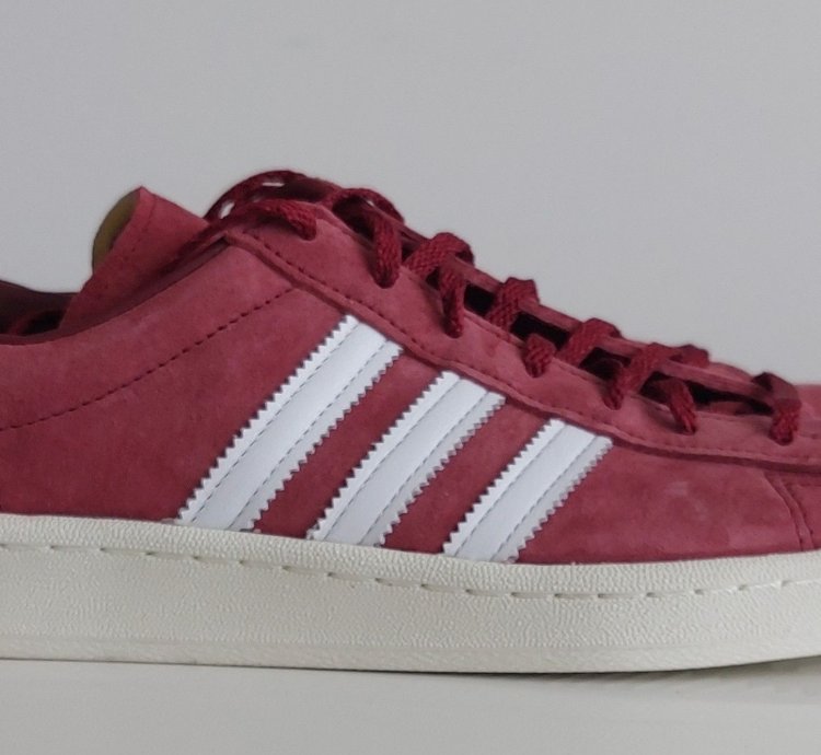 Adidas Campus 80s Low Burgundy Off White