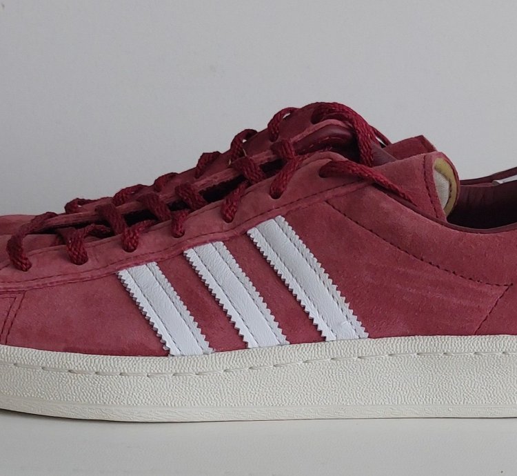 Adidas Campus 80s Low Burgundy Off White