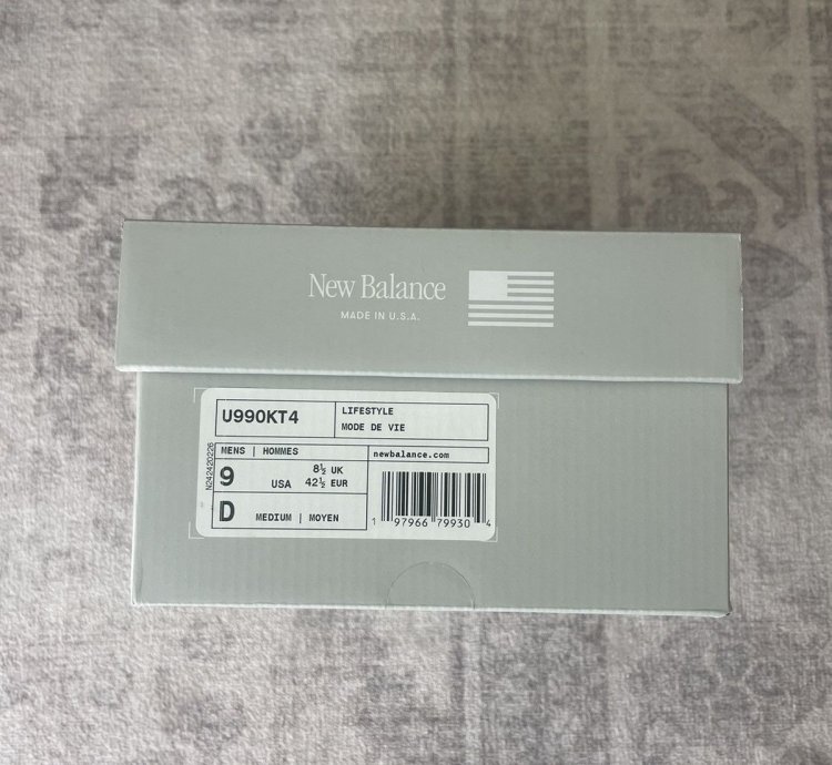 Kith New Balance 990v4 Moonrock