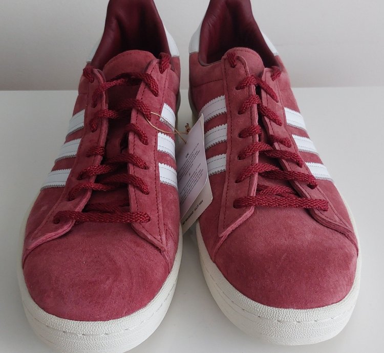 Adidas Campus 80s Low Burgundy Off White