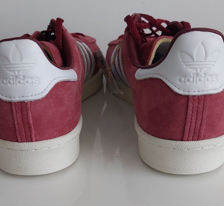 Adidas Campus 80s Low Burgundy Off White