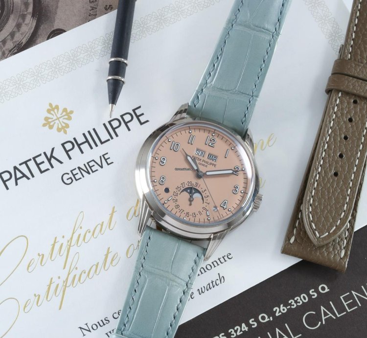 Patek Philippe Perpetual Calendar Grand Complications Salmon Dial Perpetual Calendar