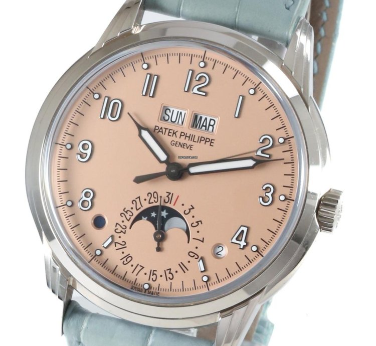 Patek Philippe Perpetual Calendar Grand Complications Salmon Dial Perpetual Calendar
