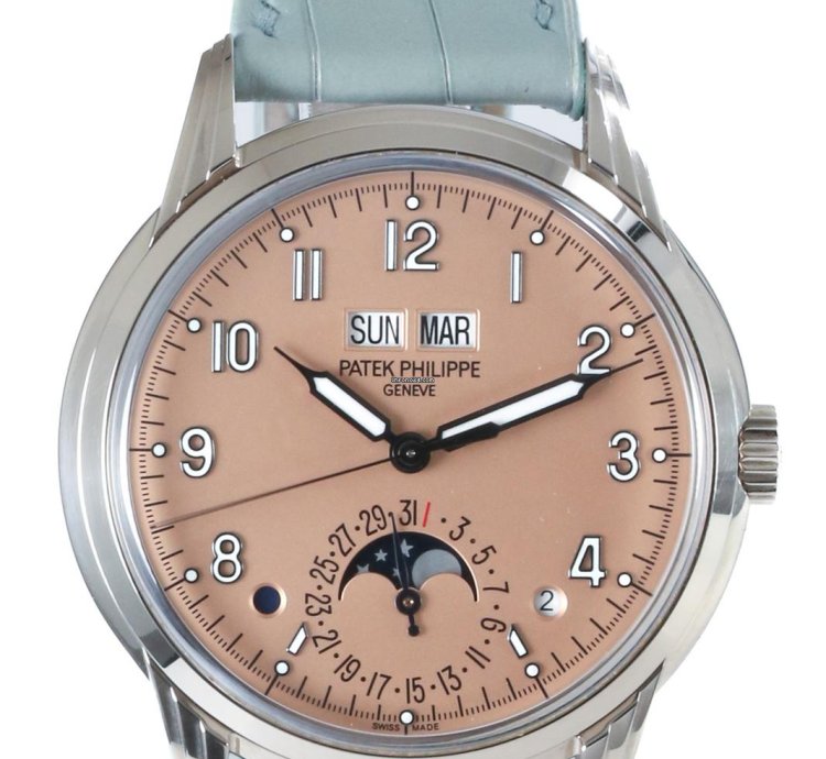 Patek Philippe Perpetual Calendar Grand Complications Salmon Dial Perpetual Calendar