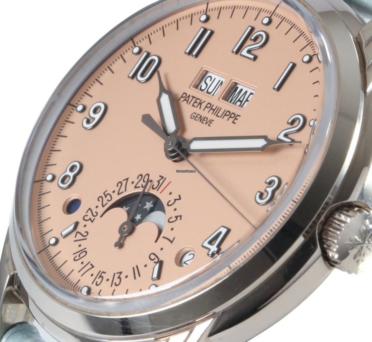 Patek Philippe Perpetual Calendar Grand Complications Salmon Dial Perpetual Calendar