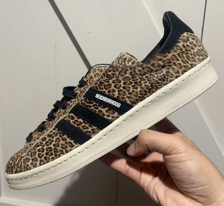 Adidas Campus End Neighborhood 10 5 Leopard
