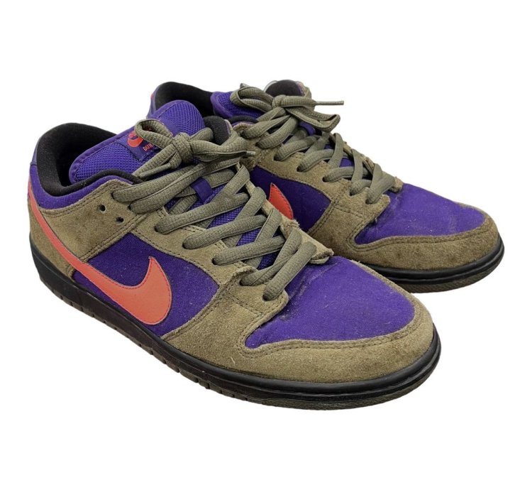 Nike Sb Dunk Low Pro Olive Atomic Red