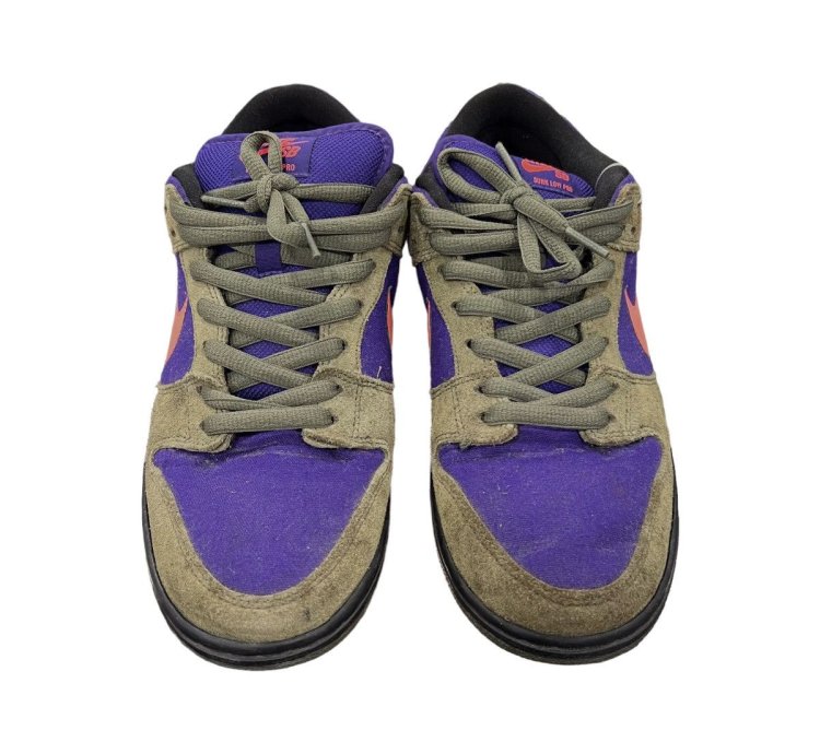 Nike Sb Dunk Low Pro Olive Atomic Red