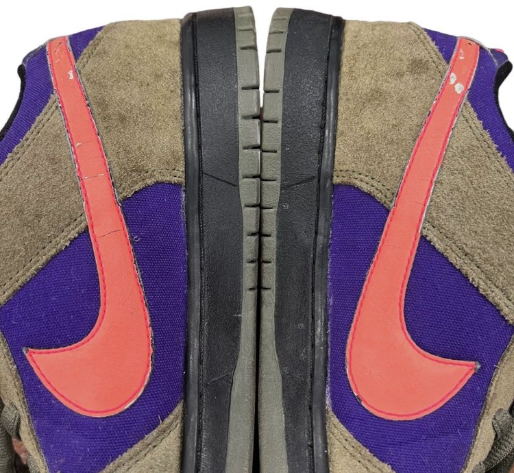 Nike Sb Dunk Low Pro Olive Atomic Red