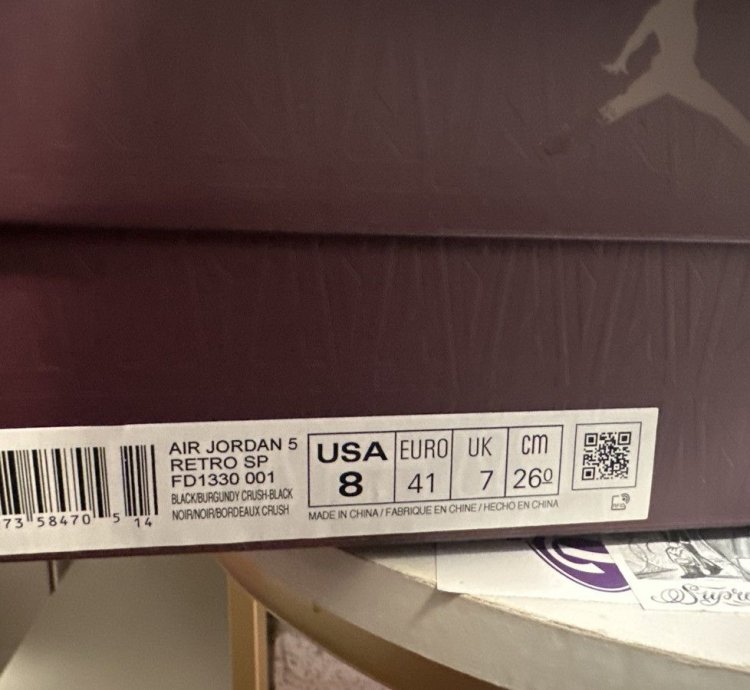 Ma Maniere Jordan 5