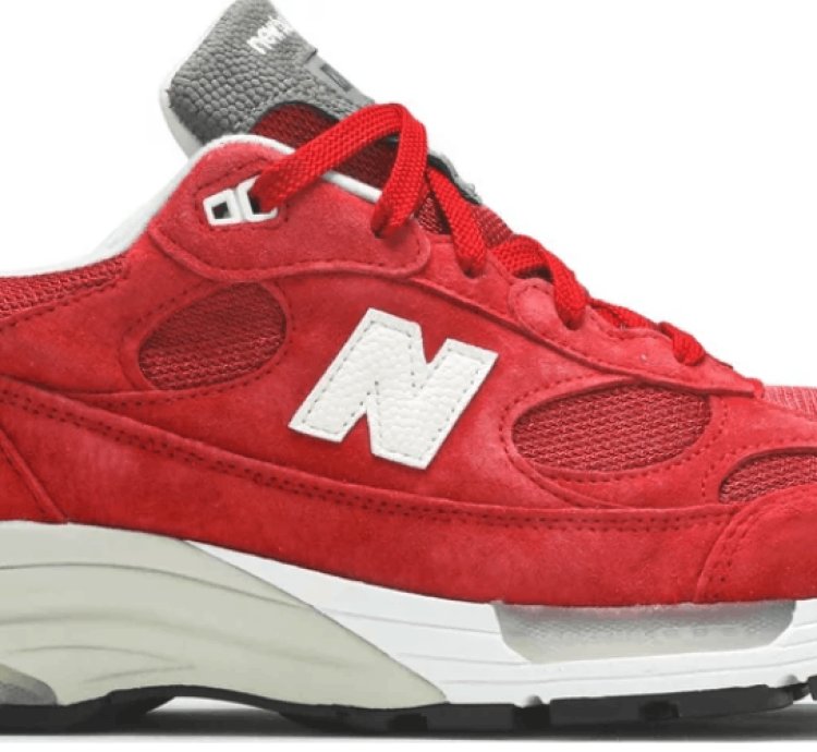 Kith New Balance 992 Kithmas Red Ronnie Fieg 10 5 Suede