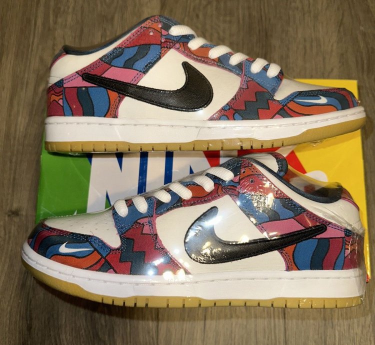 Nike Sb Dunk Low Pro Parra Abstract Art