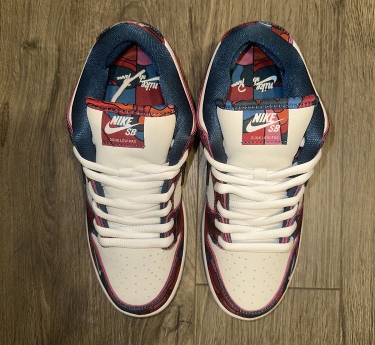 Nike Sb Dunk Low Pro Parra Abstract Art