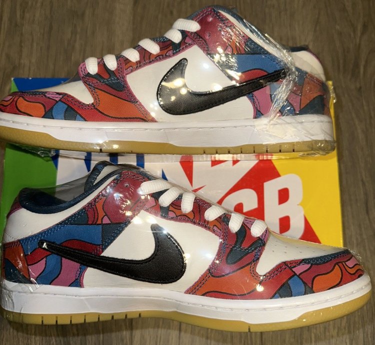 Nike Sb Dunk Low Pro Parra Abstract Art