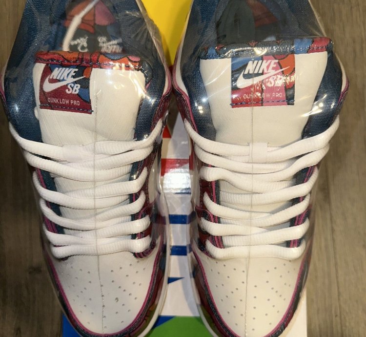 Nike Sb Dunk Low Pro Parra Abstract Art