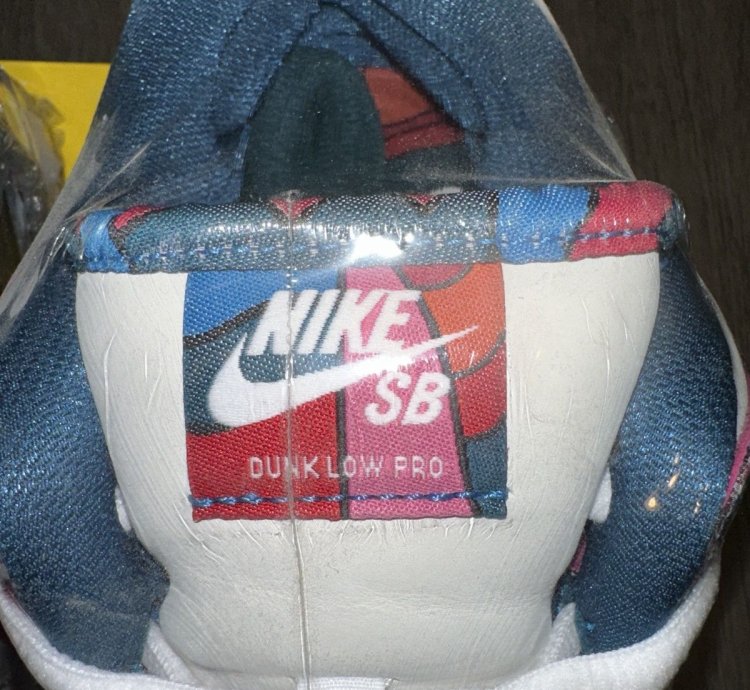 Nike Sb Dunk Low Pro Parra Abstract Art