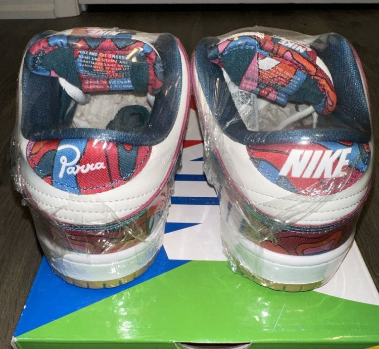 Nike Sb Dunk Low Pro Parra Abstract Art