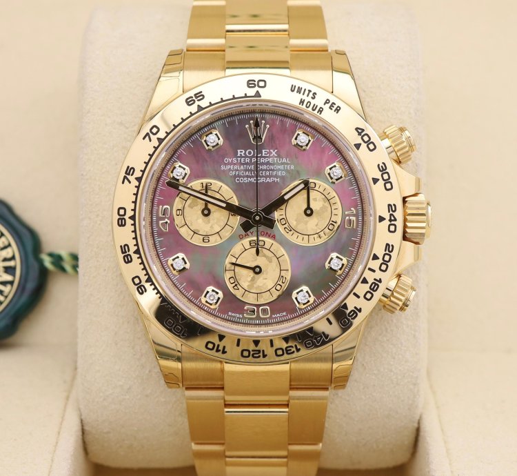 Rolex Daytona Tahitian Black Mother Of Pearl