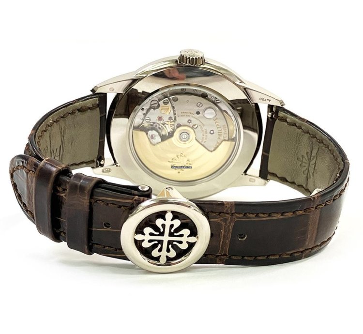 Patek Philippe Perpetual Calendar Ivory Arabic Dial 5320g-001