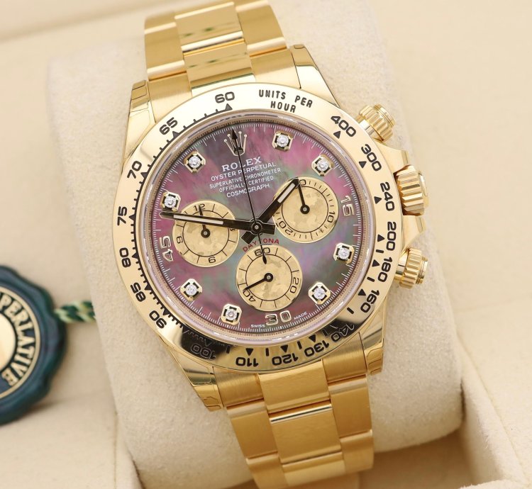 Rolex Daytona Tahitian Black Mother Of Pearl
