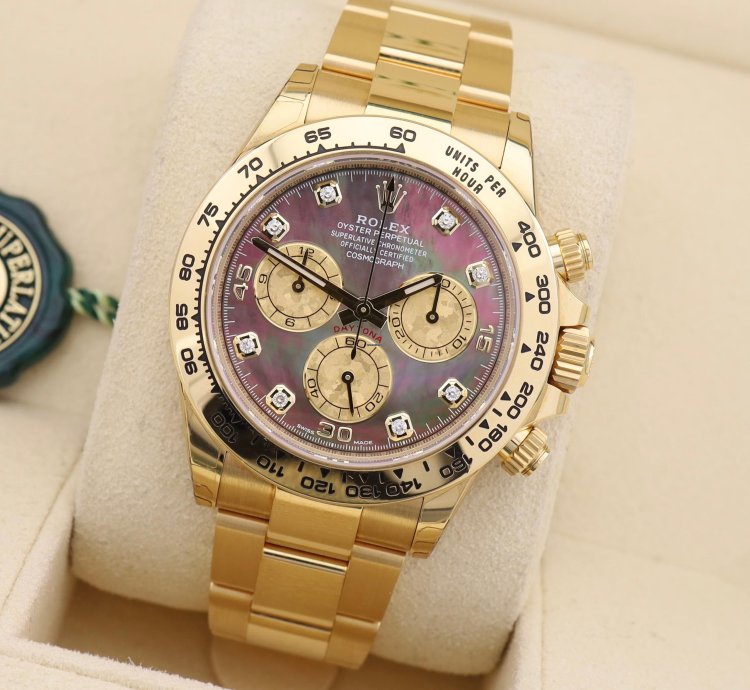 Rolex Daytona Tahitian Black Mother Of Pearl