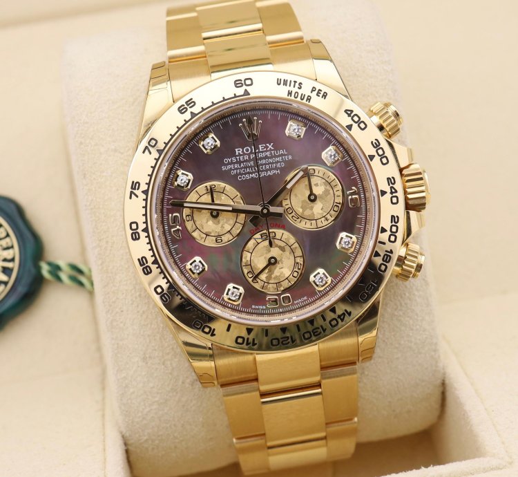 Rolex Daytona Tahitian Black Mother Of Pearl