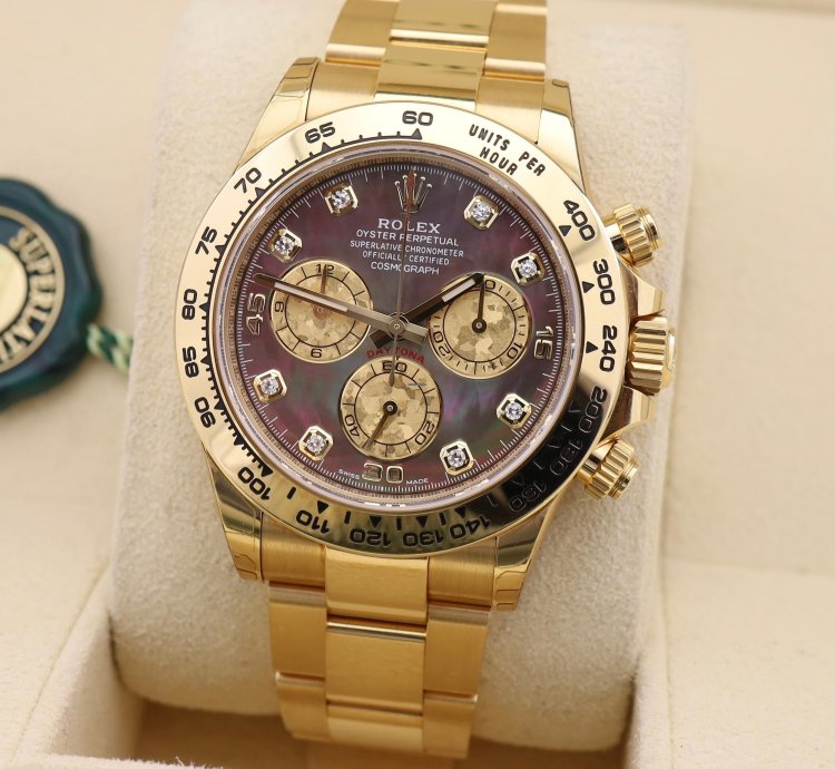 Rolex Daytona Tahitian Black Mother Of Pearl