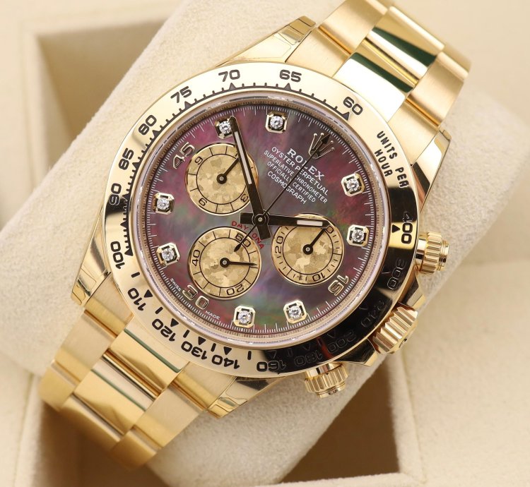 Rolex Daytona Tahitian Black Mother Of Pearl