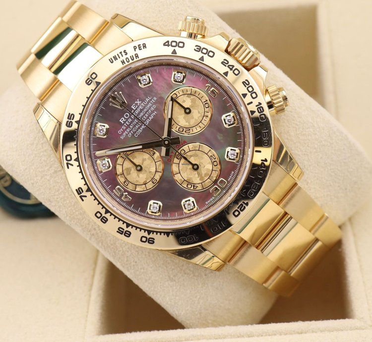 Rolex Daytona Tahitian Black Mother Of Pearl