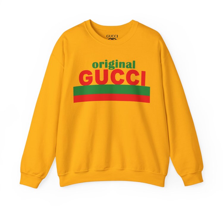 Gucci Gold Sweatshirt - Size Usa