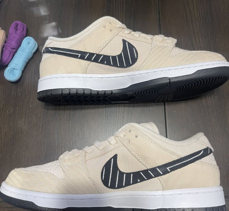 Nike Sb Dunk Low Pro Qs Albino Preto