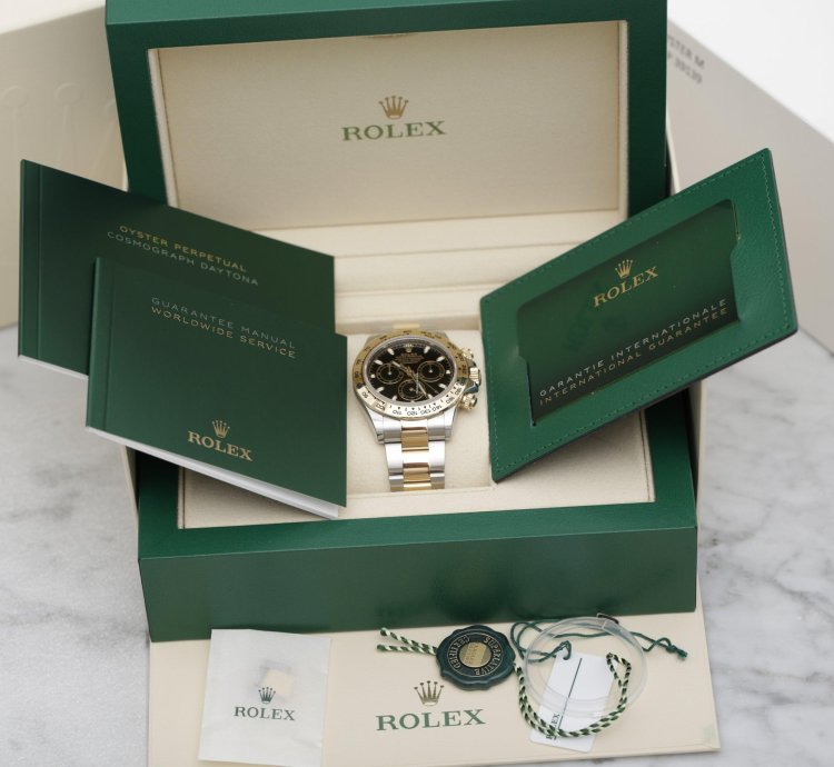 Rolex Daytona Two-tone Black Dial - Unworn 2023