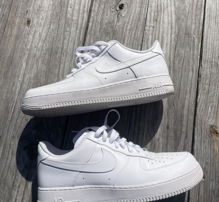 All White Af1