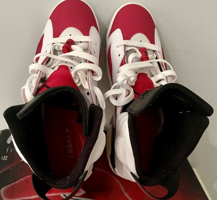 Authentic Air Jordan 6 Retro Carmine Countdown Pack 2008 10